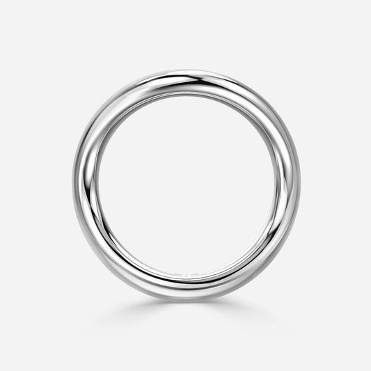 1.00 Carat Lab Grown Round Diamond Flow V2 Wedding Band in Platinum